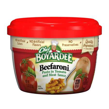 CHEF BOYARDEE Chef Boyardee Microwaveable Beefaroni, PK12 6414404702